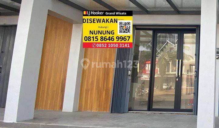 Disewakan Ruko New Westfield 3 Lantai Luas Dan Tidak Berbayar Bisa Dijadikan Office, Resto, Cafe Hanya 400 Meter Dari Mall Living World Grand Wisata Bekasi 2