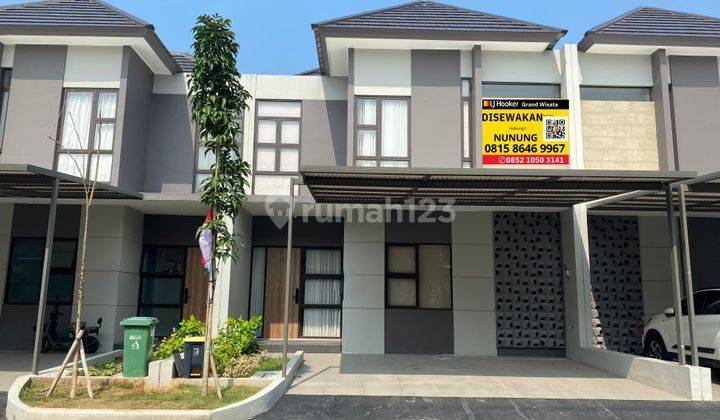 Disewakan Rumah Baru dalam Cluster 2 Lantai Unfurnished Kamar Tidur 4+1 Akses Langsung Tol Tambun Grand Wisata Bekasi 1