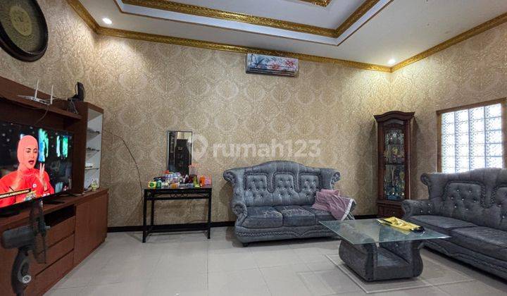 Dijual Rumah 1,5 Lantai Luas Tanah 451m2, 5 Kamar Tidur Semi Furnished, di Kp. Cibitung Sebrang Cimuning, Mustikajaya Kota Bekasi 1