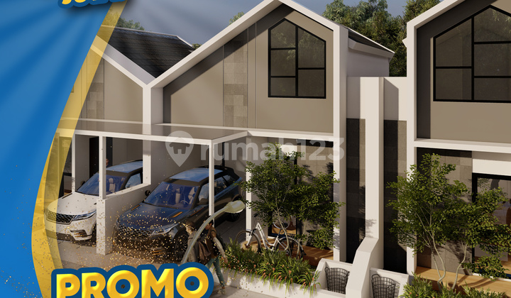 Rumah Skandinavian Dekat UNS & Indogrosir – Bosstania Sapen 1