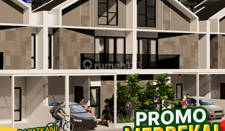 Cashback 17jt Cluster Mewah 2 Lantai Lokasi Super Strategis di Sapen 1