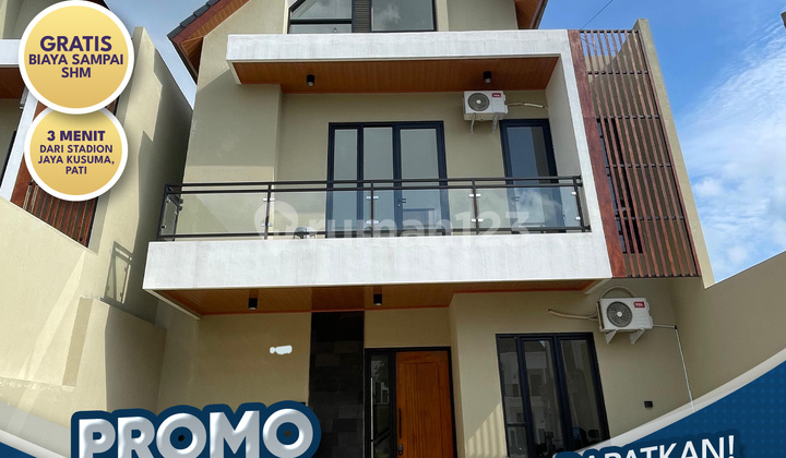Bosstania Park Pati: Cashback puluhan juta ! Rumah dengan Keamanan 24 Jam & CCTV 1