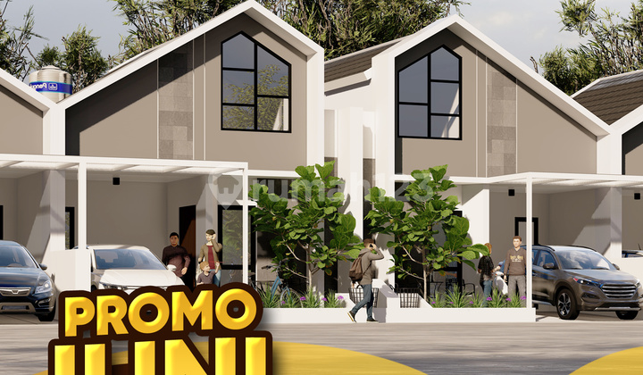 Rumah Skandinavian di Solo Timur Dekat UNS & Moewardi 1