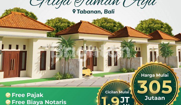 RUMAH 2 KT HANYA 305 JUTA DI GRIYA TAMAN AYU TABANAN 1