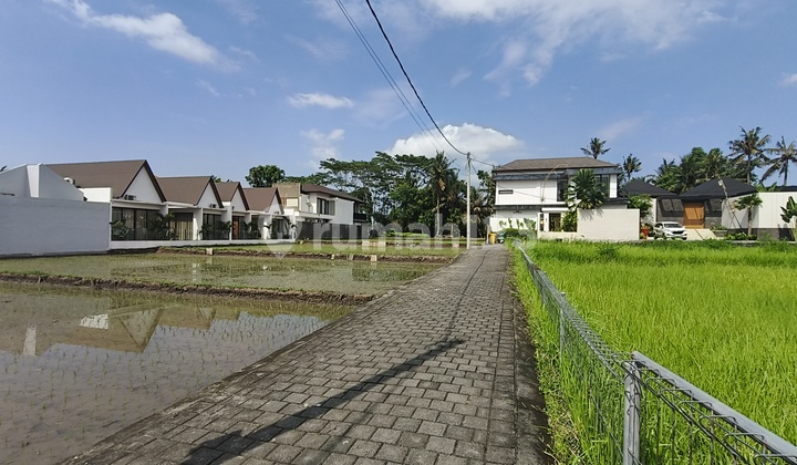Tanah Dijual di Ubud, Lingkungan Villa & Pemandangan Sawah