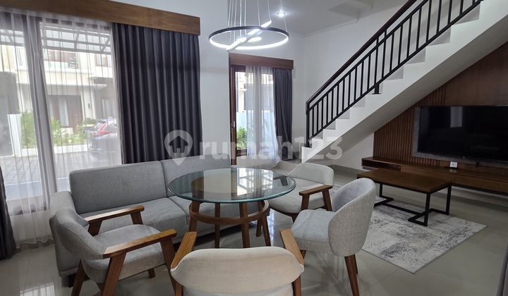 Hunian Modern Minimalis Fully Furnished di Cluster Mewah