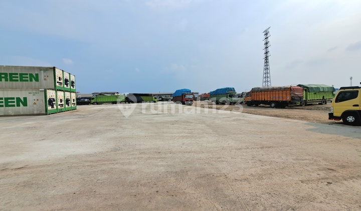 Land for Rent at Jl Cakung Cilincing 2ha Already Concrete Poured Land for Rent at Jl Cakung Cilincing 2ha Already Concrete Poured