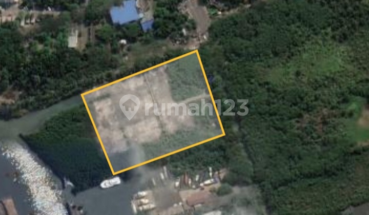 Sewa Tanah Marunda 1.5ha Open Yard Hadap Timur