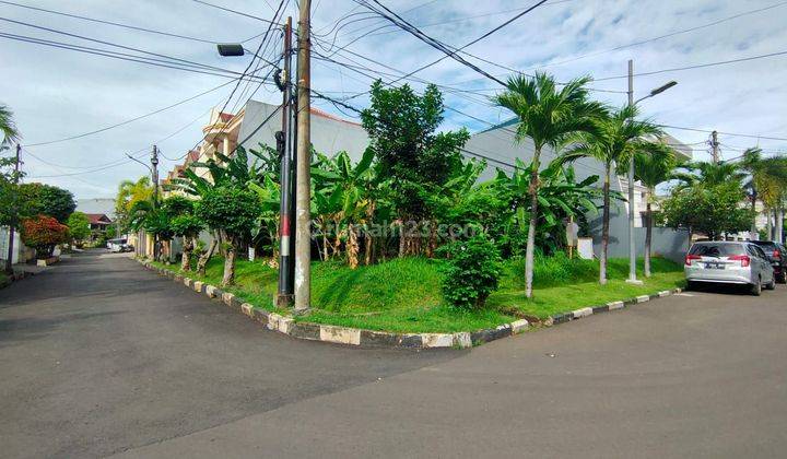 Dua Kavling Hoek 517m² Sunter Permai Jaya hadap Timur Laut Tenggara 1