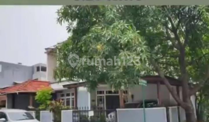 Rumah Hoek Sunter Indah 2.5 lantai 13x16 hadap Timur Selatan