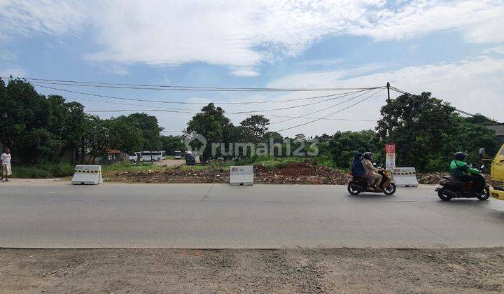 Tanah Komersial 1ha Jl Raya Serang Cikarang Bekasi hadap Timur
 2