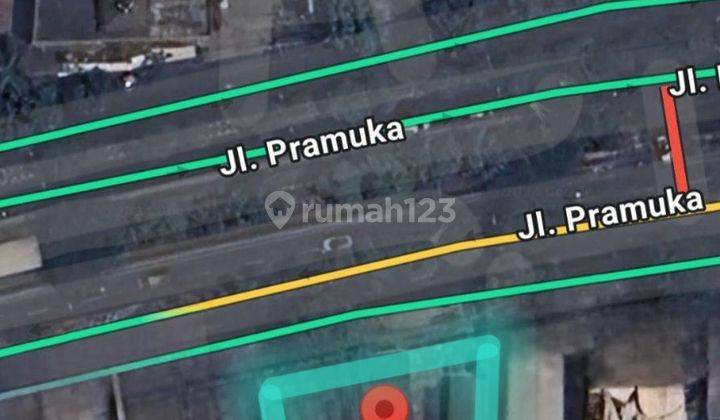 Tanah & Bangunan 900m² Jalan Pramuka Matraman Jakarta Timur
 1