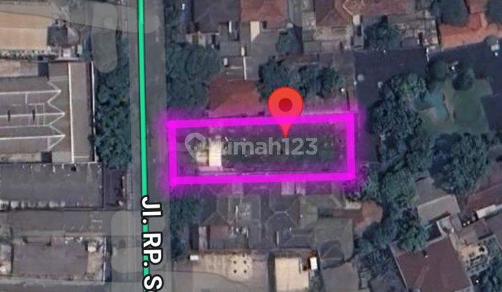 Kavling Tanah Komersil 1.000m² RP Soeroso Cikini Menteng Jl Raya 1