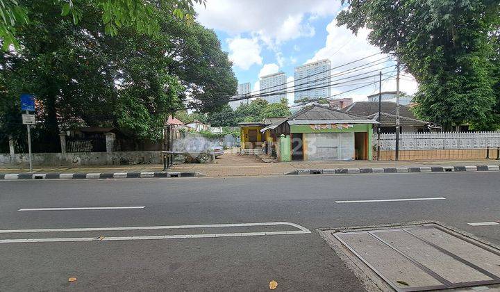 Kavling Tanah Komersil 1.000m² Rp Soeroso Cikini Menteng Jl Raya 2