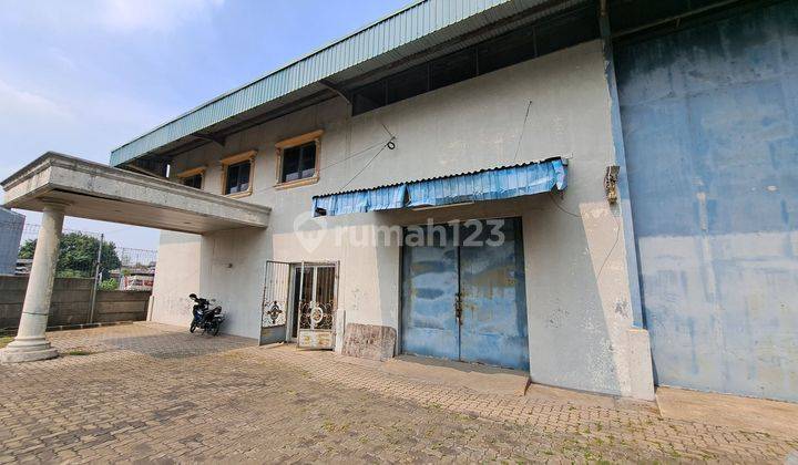 Gudang + Kantor 3.000m² Gunung Putri Bogor Jalan Raya hdp Utara 2