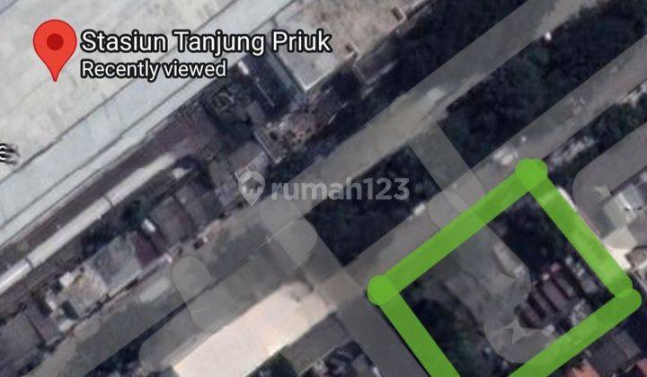 Tanah Kavling Komersil 1.090m² depan
Stasiun Tanjung Priok Jakut