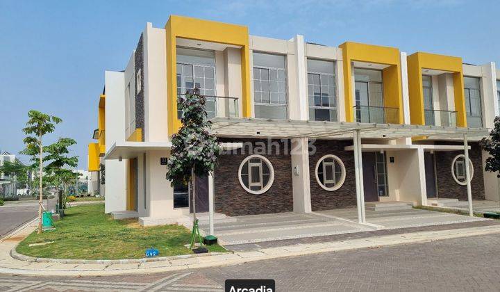 Rumah Baru 9x12.5 Hoek Pik2 Cluster Arcadia 20 Menit Dr Airport 2