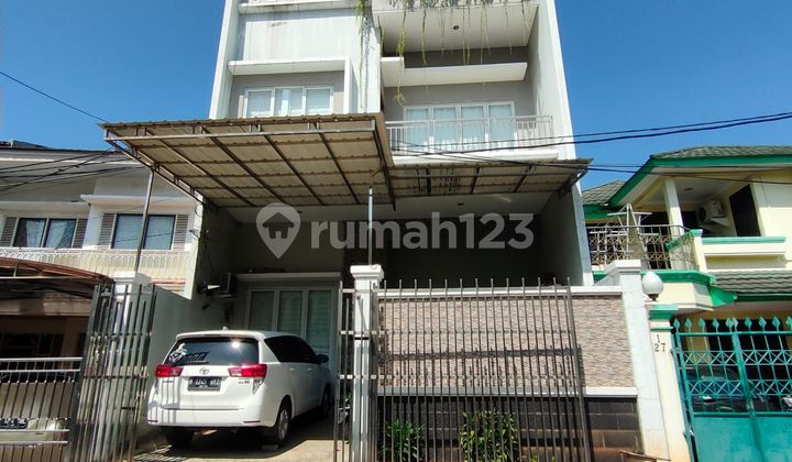 Rumah Graha Sunter Pratama Modern 3 Lantai 8x20 Hadap Barat