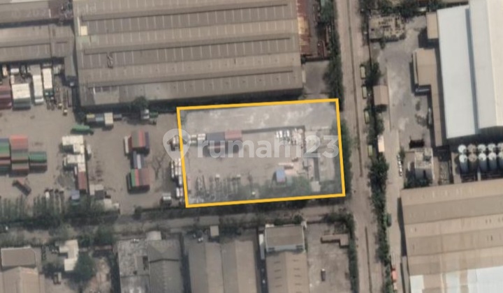 Lease Land Kbn Marunda 7,700m² Open Yard Within the Area