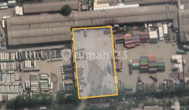 Sewa Tanah Kbn Marunda 6.600m² Open Yard Dalam Kawasan