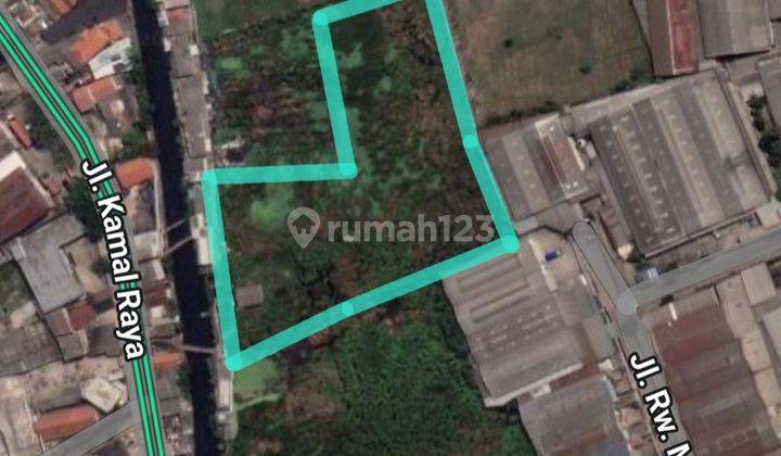 Tanah Komersil 13.000m² Jl Kamal Raya Tegal Alur Kalideres 1