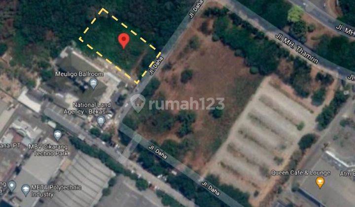 Tanah Komersial 3.370m² Kompleks Lippo Cikarang Hadap Tenggara 1