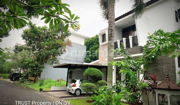 Rumah 2 Lantai Bagus Semi Furnished SHM di Bintaro Sektor 9 Tangerang Selatan, Tangerang Selatan