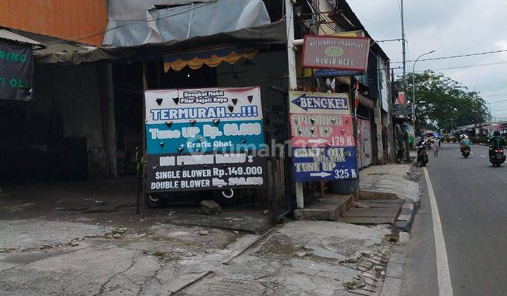 Bangunan Hitung Tanah Dijual Murah Pinggir Jalan Raya Utama Ciledug Tangerang 1