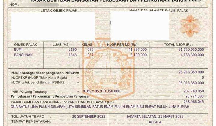 Rumah Murah Dibawah Njop Hitung Tanah Di Prapanca Jakarta Selatan 1