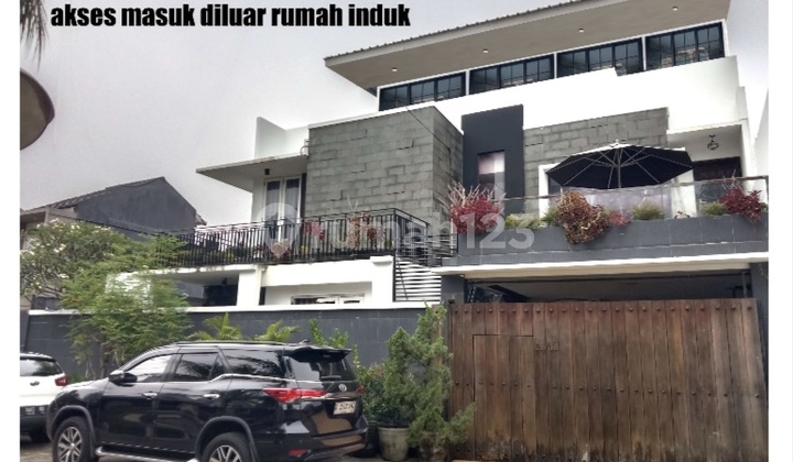 Rumah Plus Kosan Terisi Penuh 3 Lantai Ada S'pool Akses Masuk Kepisah Dr Rmh Induk di Graha Raya Bintaro