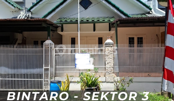 For Rent Nice House Ready to Occupied in Sector 3 Bintaro For Rent Nice House Ready to Occupied in Sector 3 Bintaro