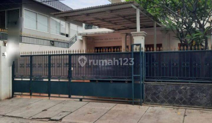 Rumah Jual Di Rempoa , Tangsel, Bangunan Kokoh 2 Lantai, Strategis, Jalan Depan Lebar 1