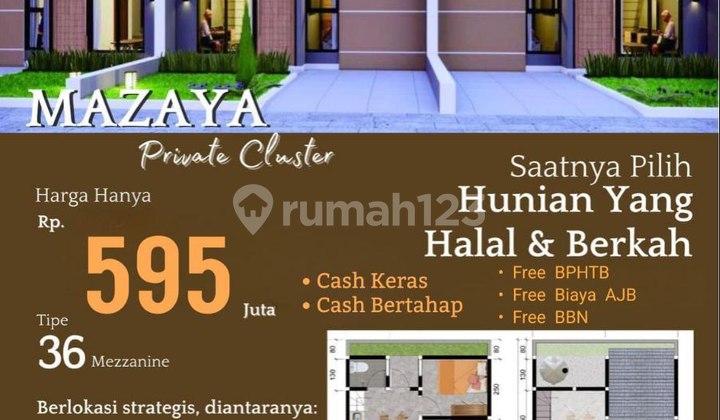 BARU MINIMALIS DI MARGAHAYU DEKAT RIUNG BANDUNG DAN RS. AL ISLAM 1