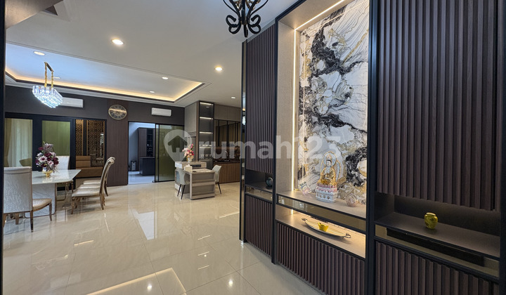 Rumah Hoek Golf Island Pik 260M2 4Kt Interior Cantik Full Furnished Siap Huni 2