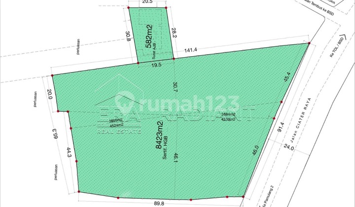 Tanah Strategis di Ciater Raya Tangsel Tanah Strategis di Ciater Raya Tangsel