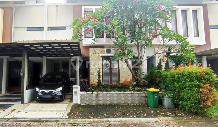 DiJual Rumah Asri Taman Depan Belakang Di Discovery Bintaro 