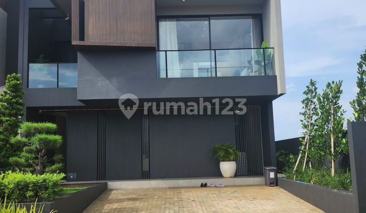 Two-Story Lakefront House in Sawangan Depok Cluster 2