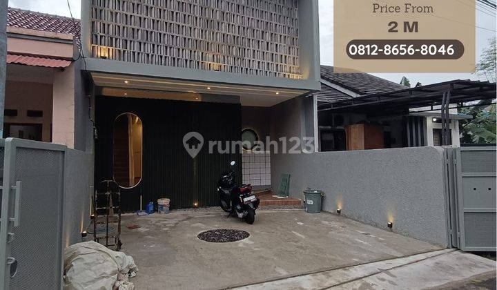 Rumah Baru 2 Lantai Modern Elegan Dalam Komplek Cipayung Jakarta Timur 1