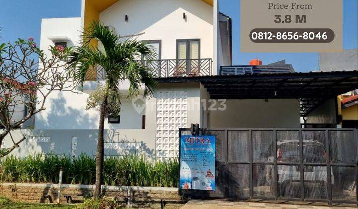 Rumah Hook 2 Lantai Dalam Cluster Jatibening Bekasi 1