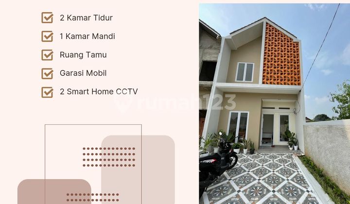 Rumah Cluster Jejalen 2 Lantai Scandinavian 6 Menit Tol Srijaya Tambun Utara 1