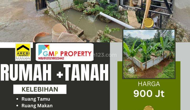 Tanah Luas Cicadas Bonus Rumah Full Furnish 30 Menit Stasiun Bogor