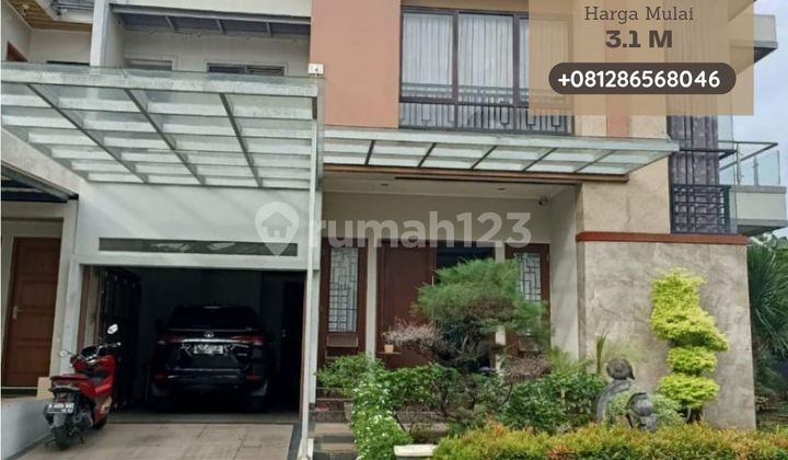 Rumah Hook 2.5 Lantai Semi Furnished 5 Menit Stasiun Bekasi 1