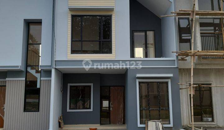 Rumah Skandinavian 2 Lantai Dalam Cluster Pinggir Jalan Bogor 2