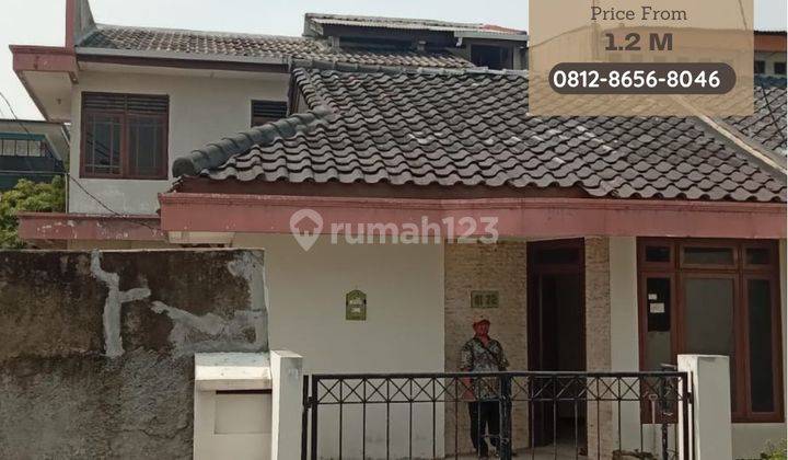 Rumah Lama Hook 1.5 Lantai Dalam Komplek Harapan Indah 15 Menit Tol Bekasi Barat 1