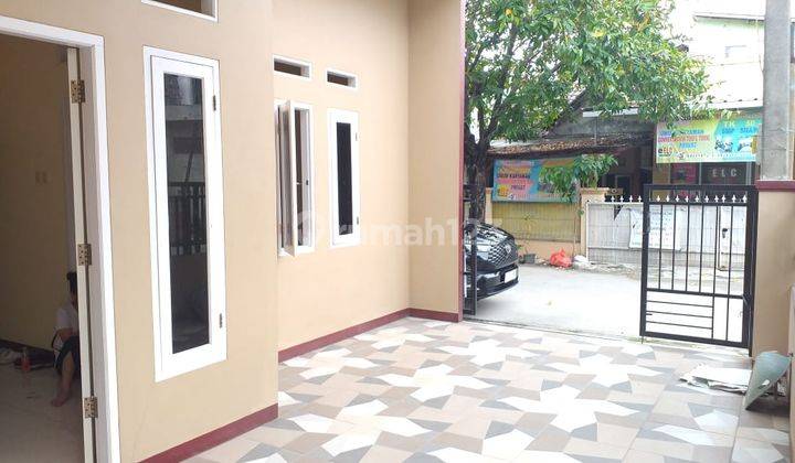 Rumah Baru Hook 2 Lantai Dalam Komplek Pondok Ungu Permai Bekasi  2