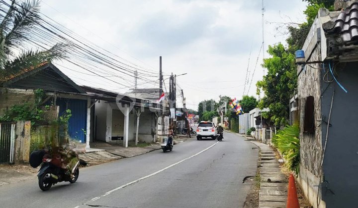 Tanah Kavling Luas Murah Samping Pinggir Jalan Dekat 2 Pintu Tol Bekasi Selatan