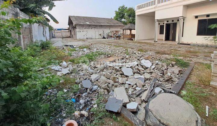 Rumah Luas Hitung Tanah Pinggir Jalan Dekat Tol Timur Bekasi 1