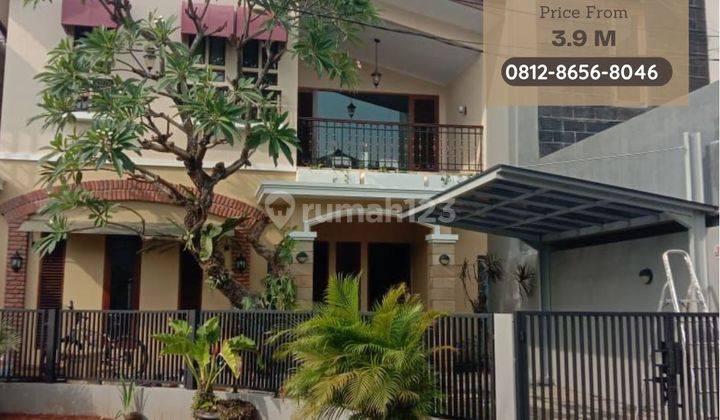 Rumah Hook 2 Lantai Dalam Komplek Bintaro Dekat Tol Ciledug 1