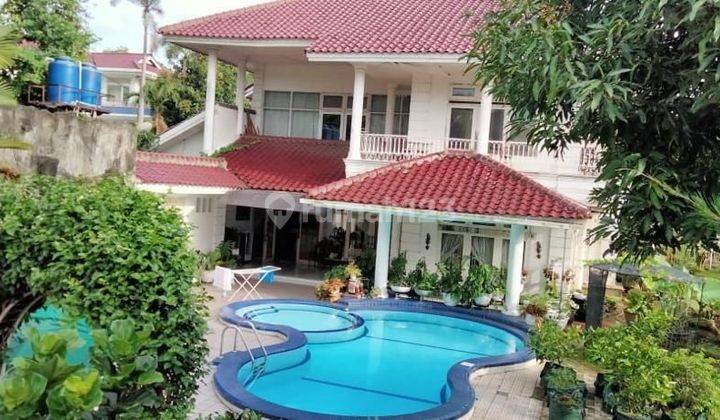 Dijual Rumah 2 Lantai Shm Bagus Strategis Di Jakarta Selatan Swimming Pool Pribadi Tanah Luas 2