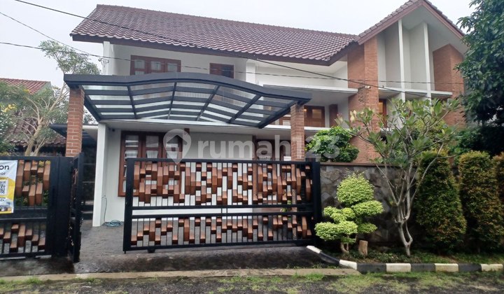 Rumah Mewah Full Furnish Asri di Sentul